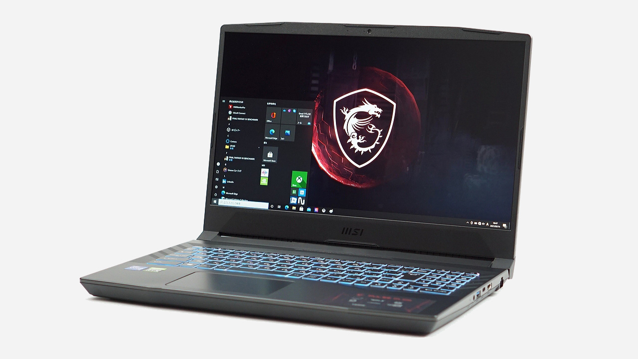 The featured image of RTX 3050Ti,i7-11800H搭載のMSI Pulse GL66 11Uレビュー - the比較