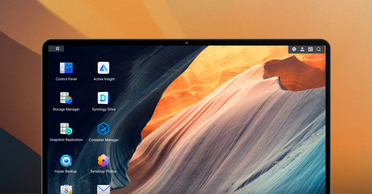 The featured image of DiskStation Manager 7.2 | Synology Inc.