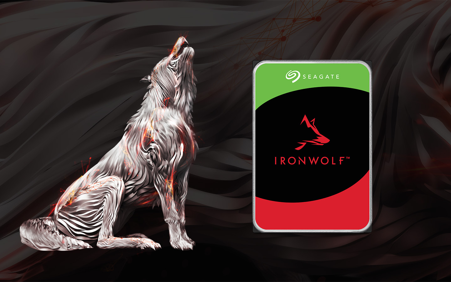 The featured image of Seagate IronWolf NASハードディスク・ドライブ（NASストレージ） | Seagate 日本